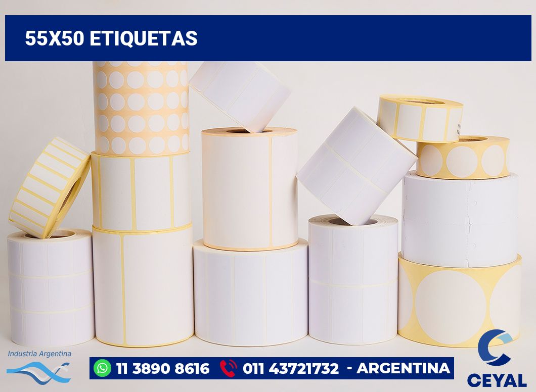 55x50 Etiquetas