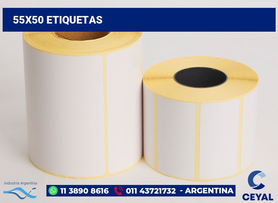 55x50 Etiquetas