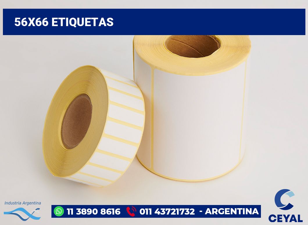 56x66 Etiquetas