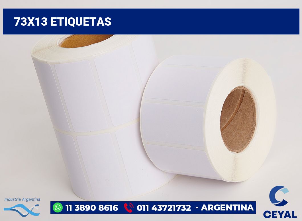 73x13 Etiquetas