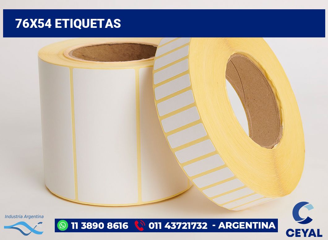 76x54 Etiquetas