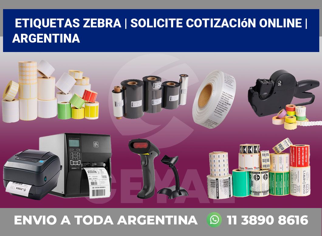 Etiquetas Zebra | Solicite cotización online | Argentina