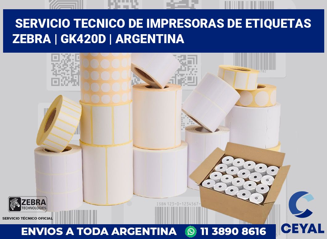 Servicio Tecnico De Impresoras De Etiquetas Zebra | GK420d | Argentina