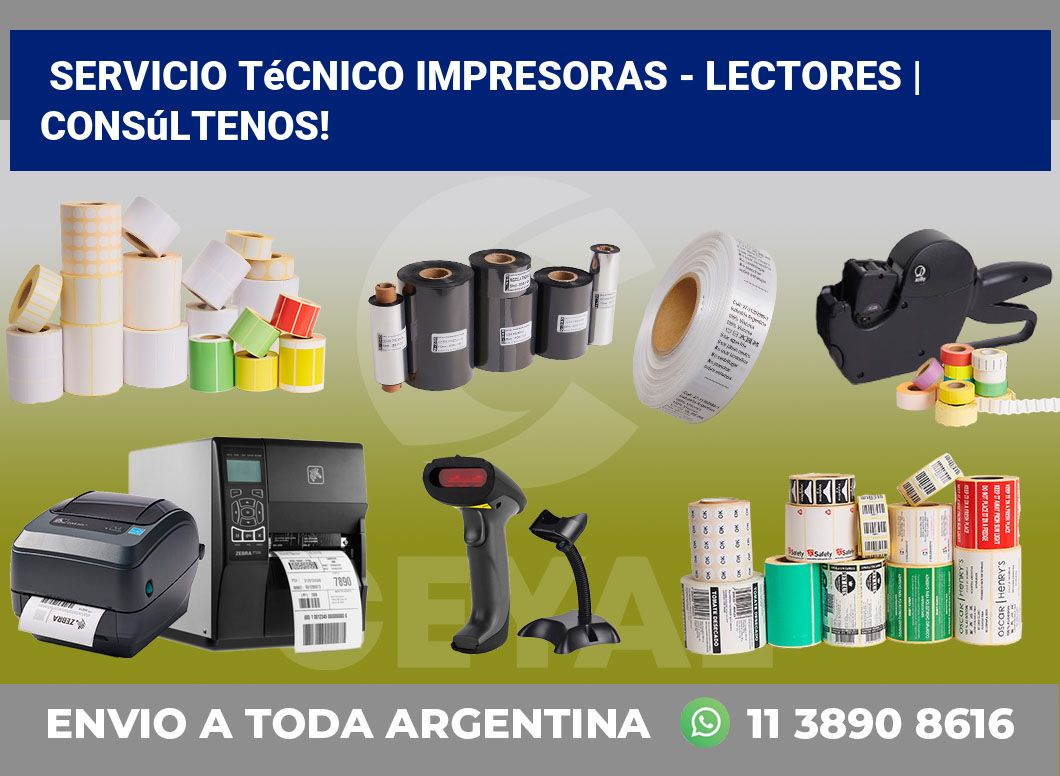 Servicio técnico impresoras – lectores | Consúltenos!