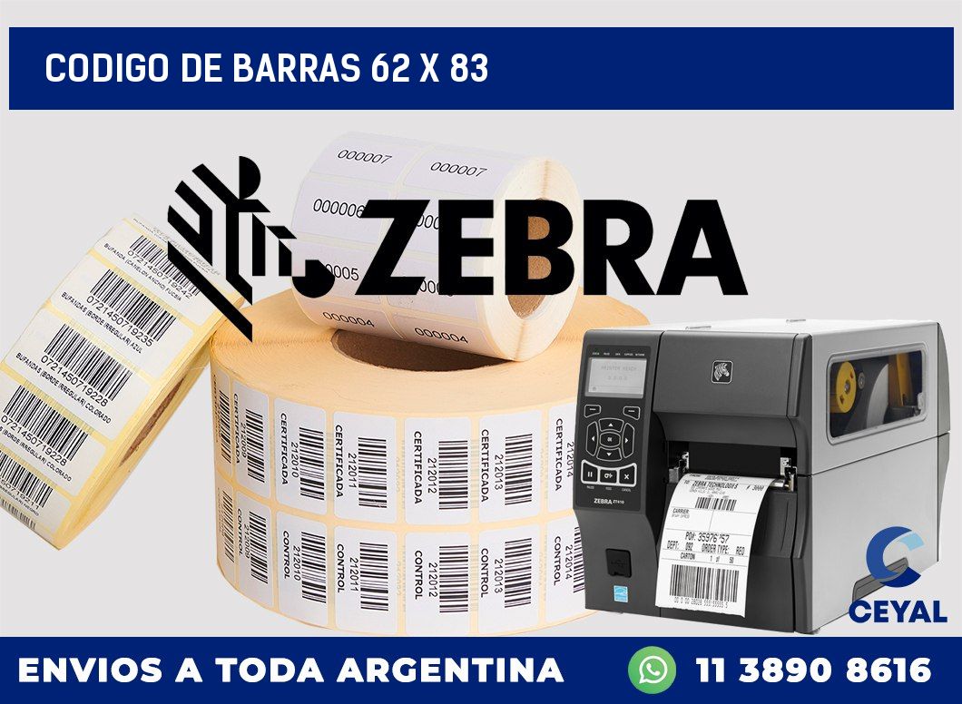 codigo de barras 62 x 83