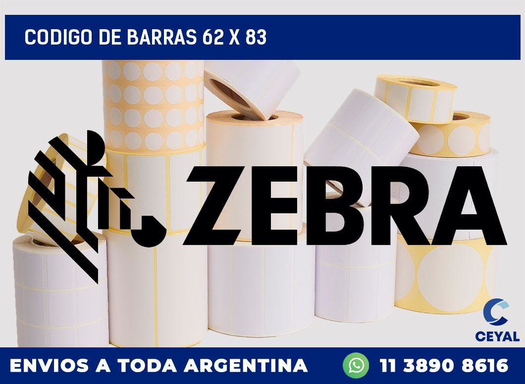 codigo de barras 62 x 83