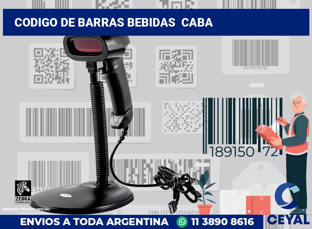 codigo de barras bebidas  CABA