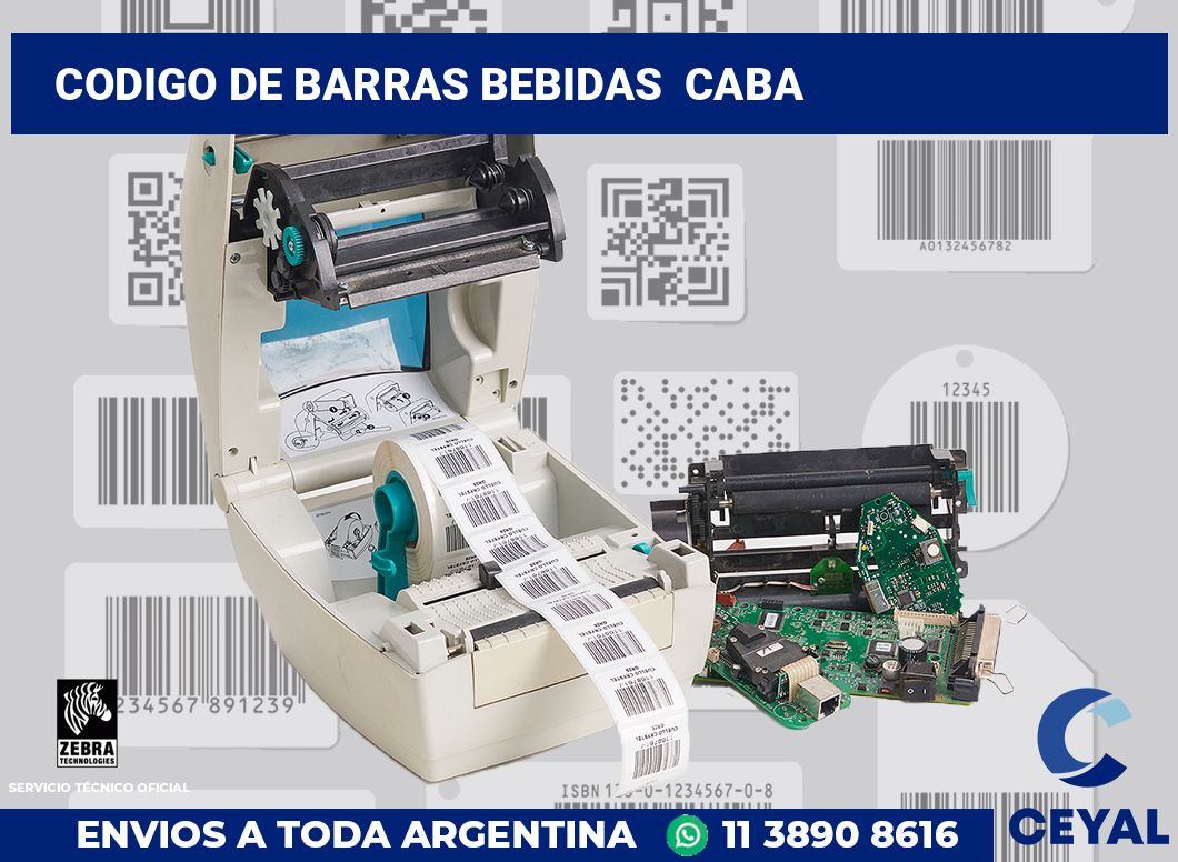 codigo de barras bebidas  CABA