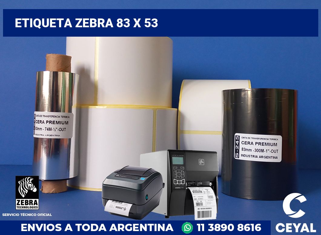 etiqueta zebra 83 x 53