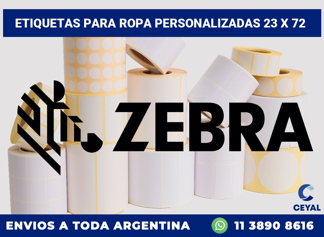 etiquetas para ropa personalizadas 23 x 72