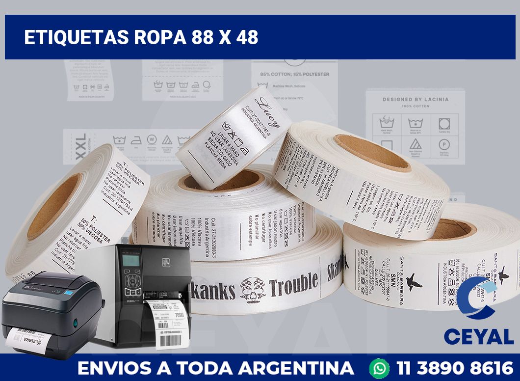 etiquetas ropa 88 x 48