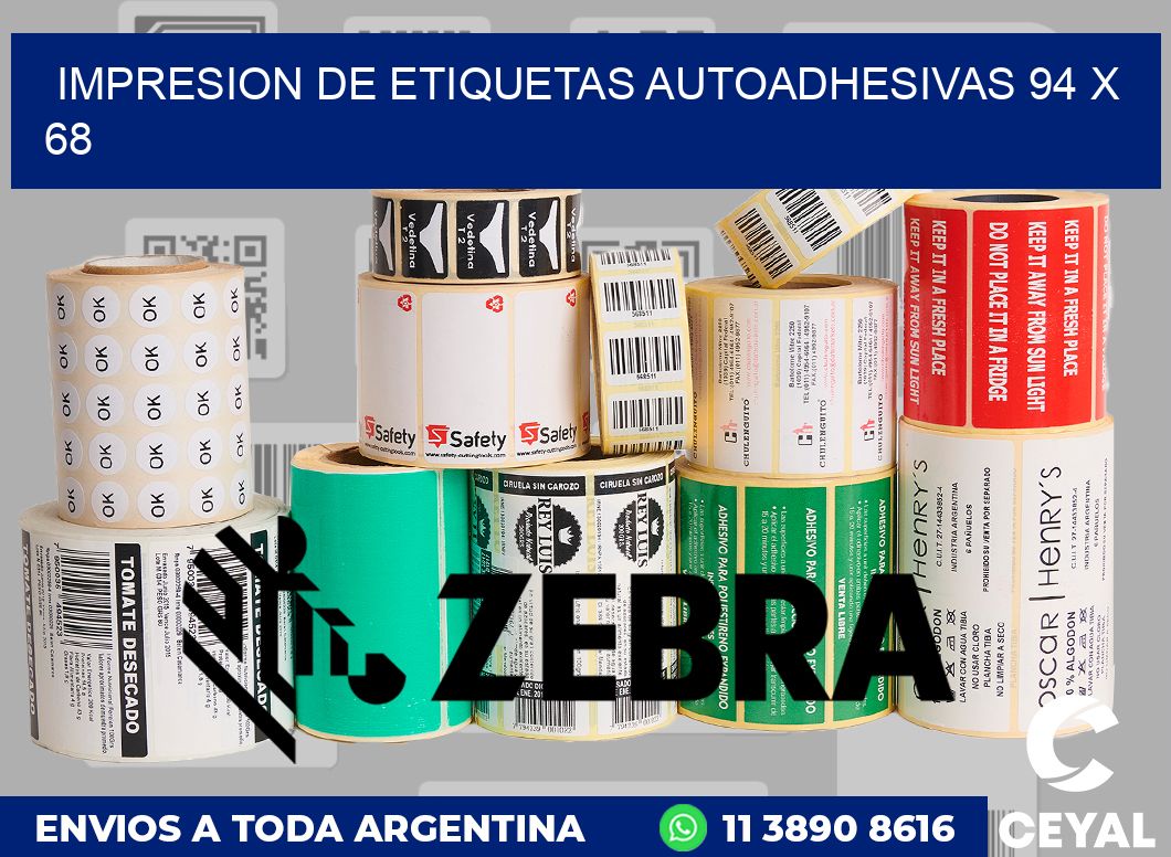 impresion de etiquetas autoadhesivas 94 x 68