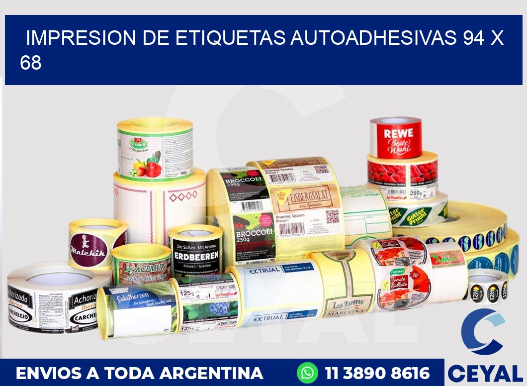 impresion de etiquetas autoadhesivas 94 x 68