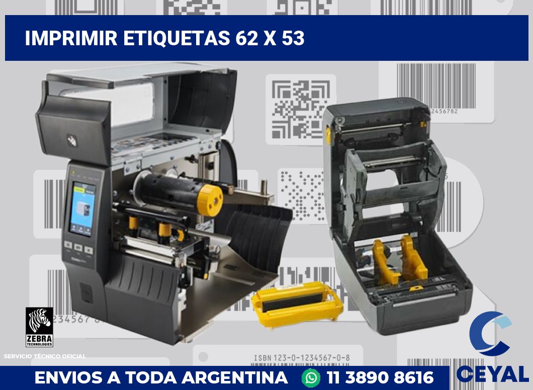 imprimir etiquetas 62 x 53