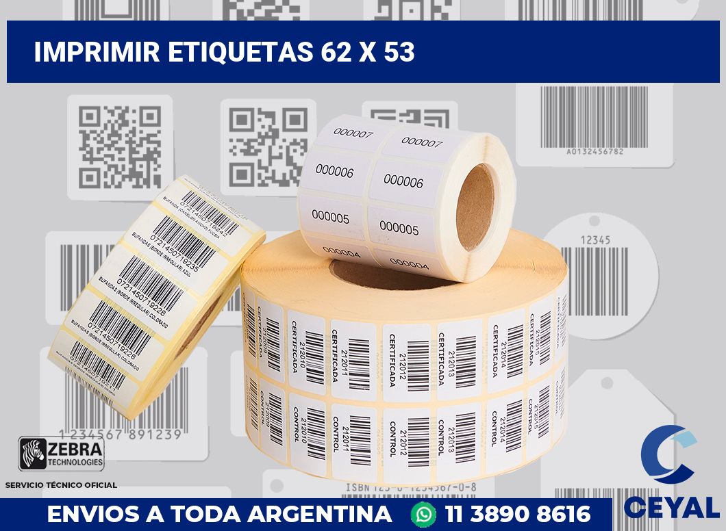 imprimir etiquetas 62 x 53
