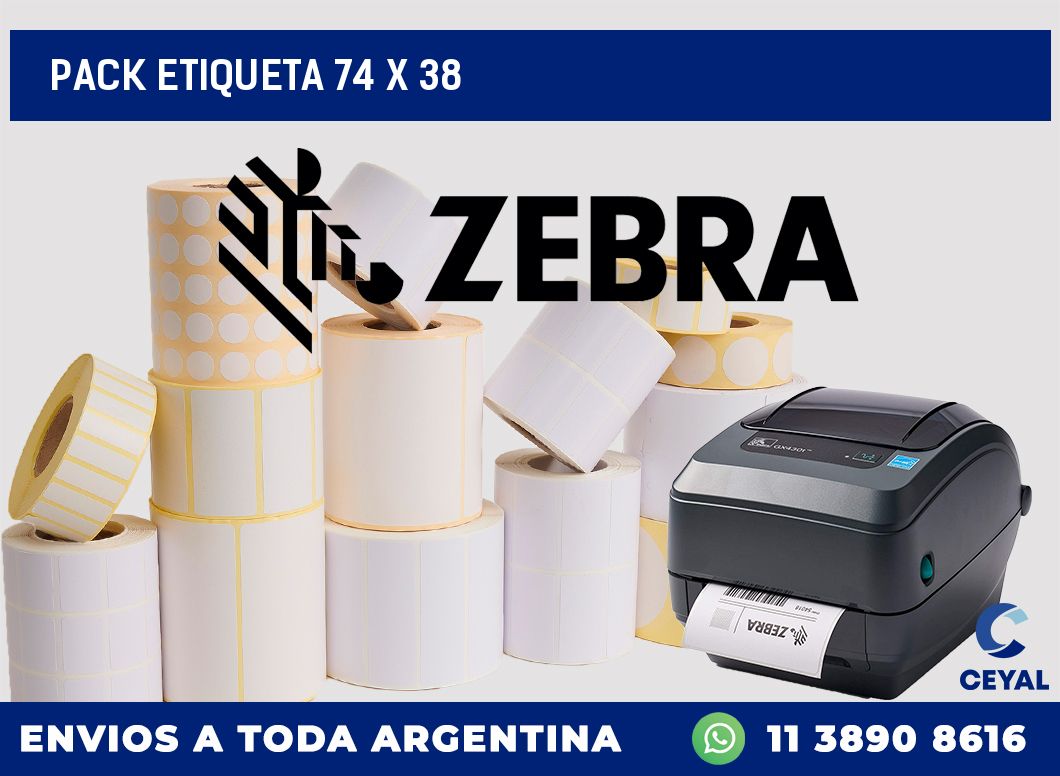 pack etiqueta 74 x 38