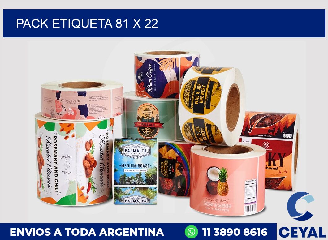 pack etiqueta 81 x 22