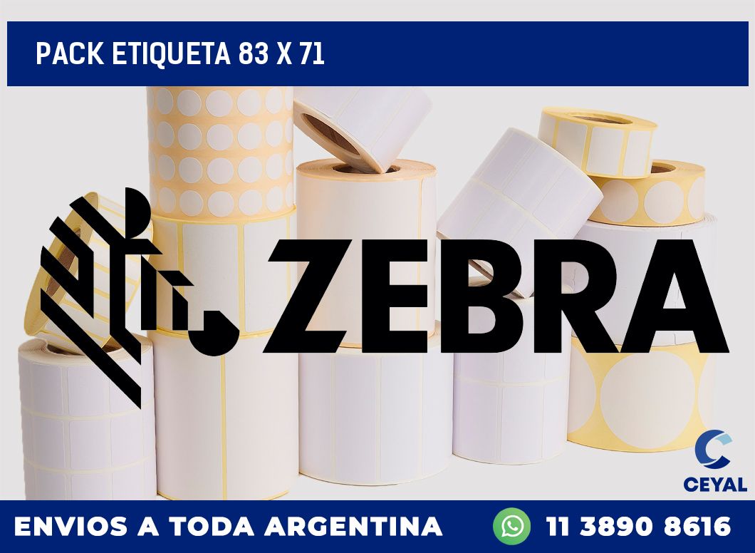 pack etiqueta 83 x 71
