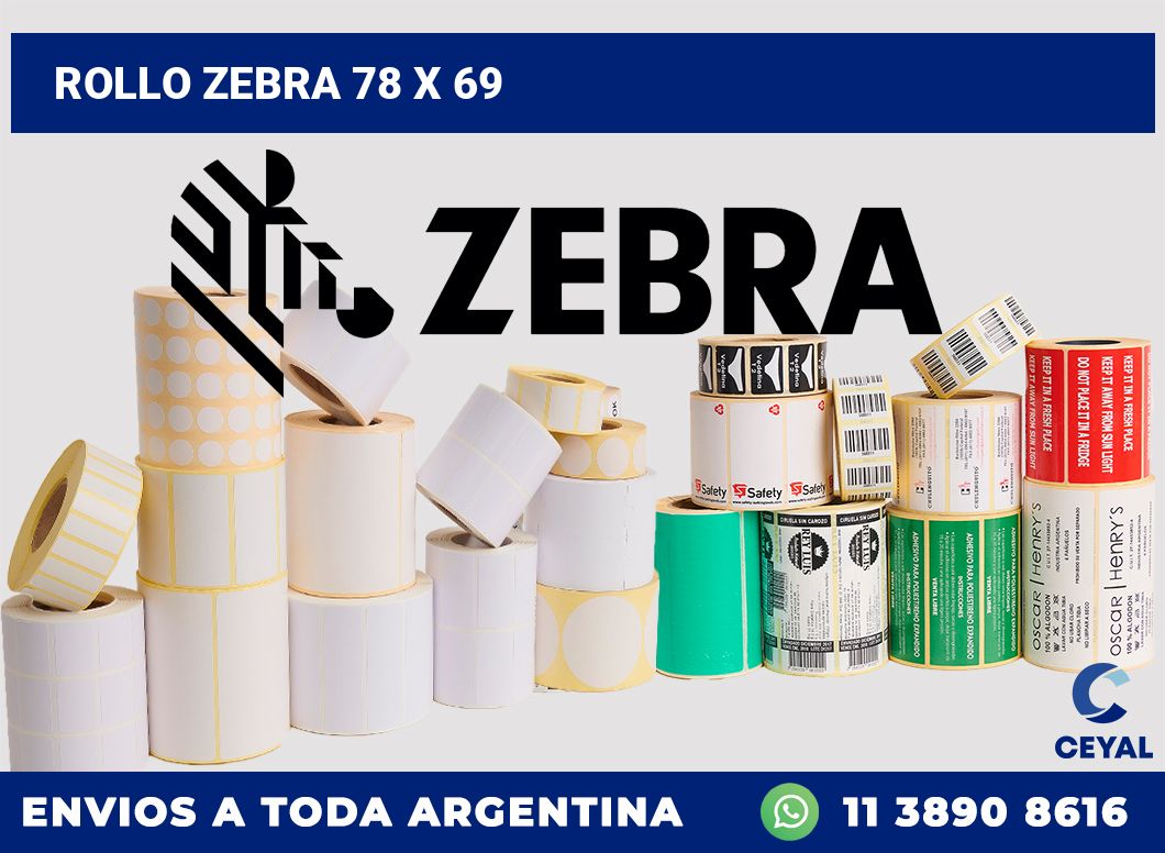 rollo zebra 78 x 69