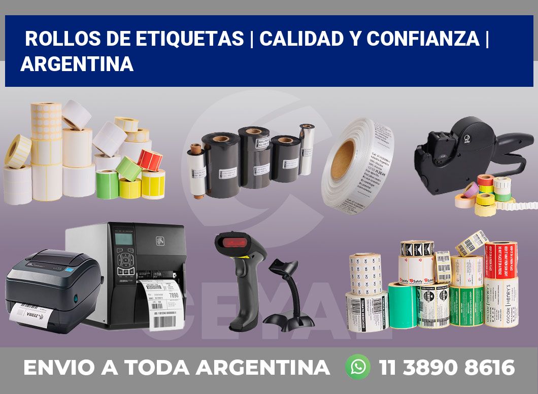 rollos de etiquetas | Calidad y confianza | Argentina