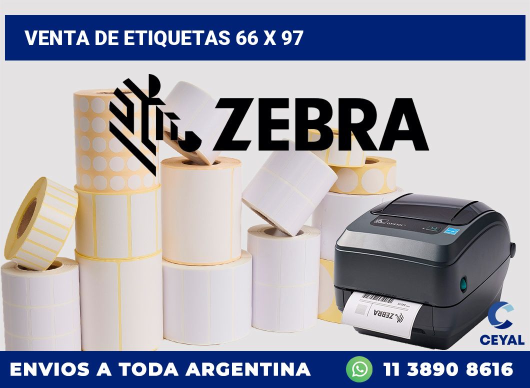venta de etiquetas 66 x 97