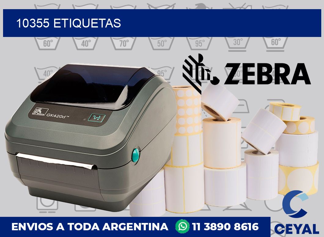 10355 etiquetas