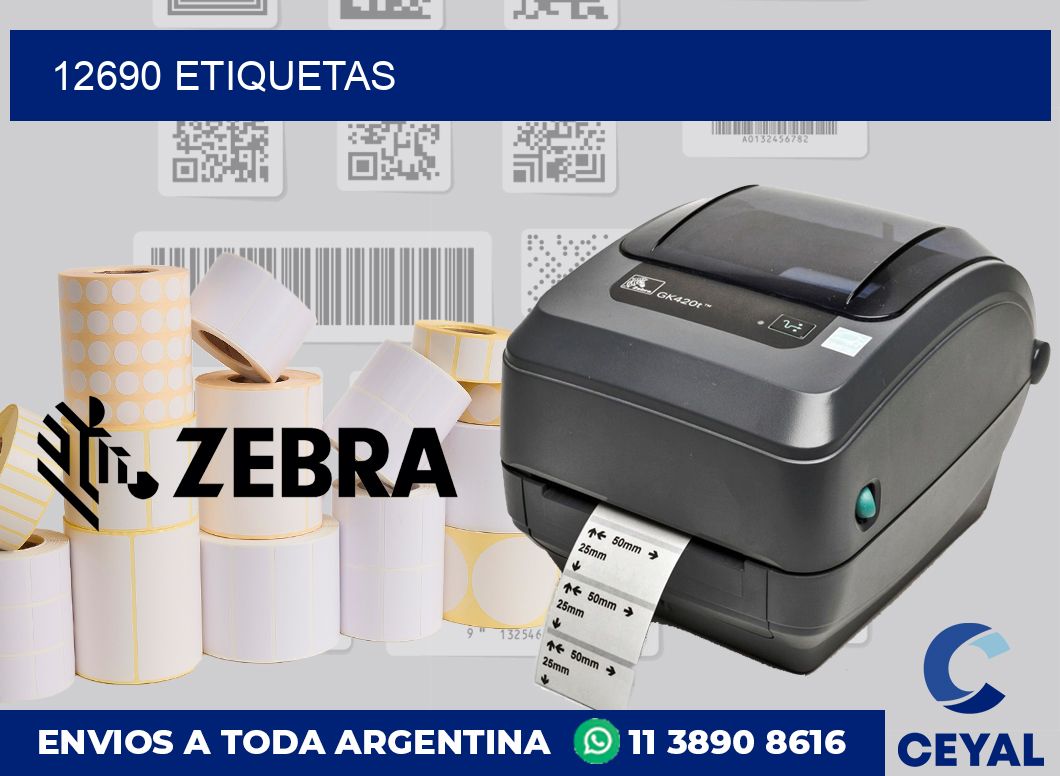 12690 etiquetas