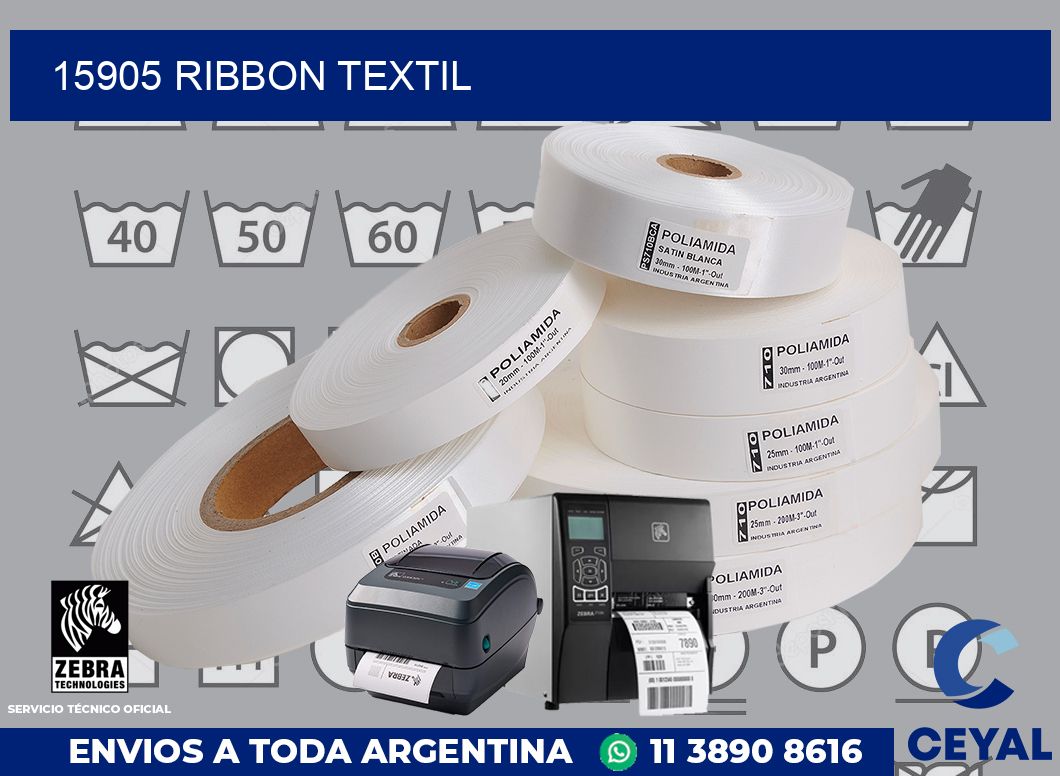 15905 ribbon textil