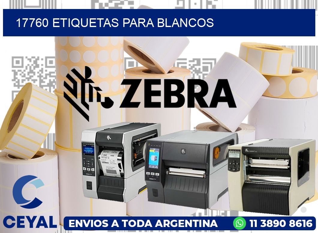17760 Etiquetas para blancos