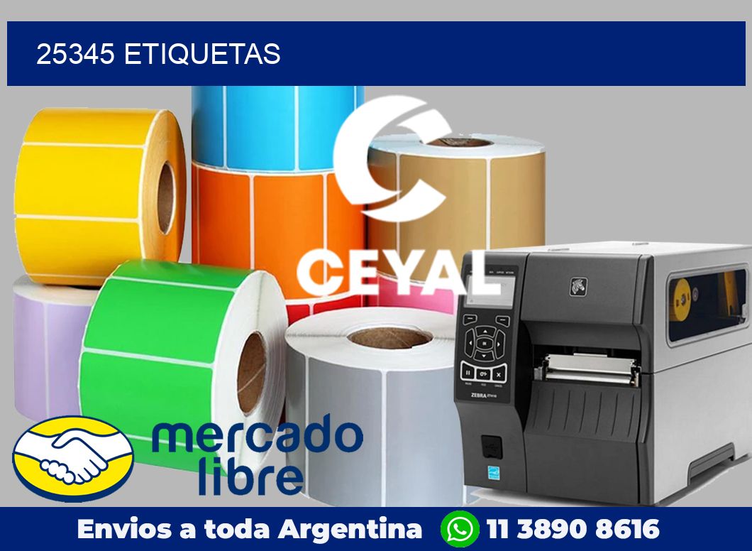 25345 etiquetas