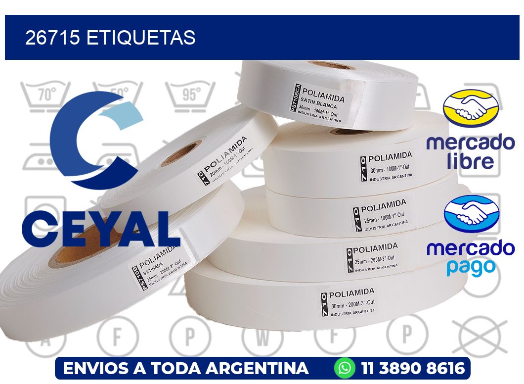 26715 etiquetas