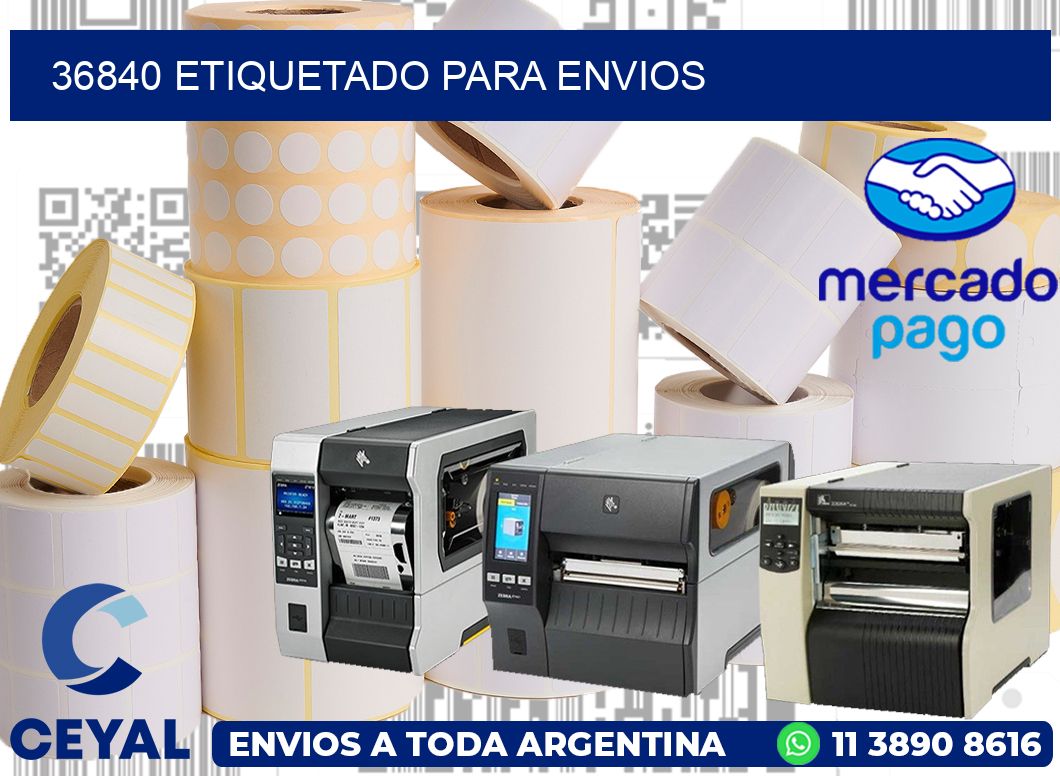 36840 etiquetado para envios