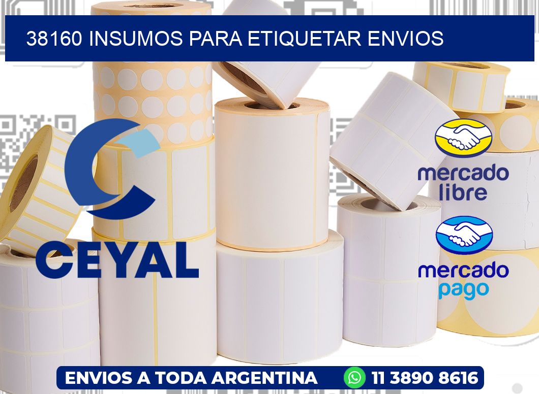 38160 insumos para etiquetar envios