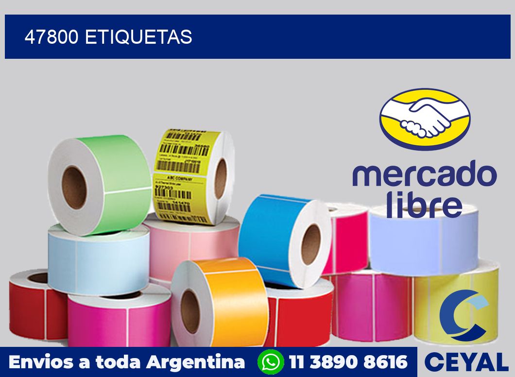 47800 etiquetas