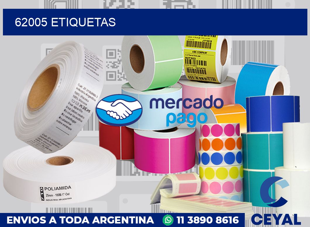 62005 etiquetas