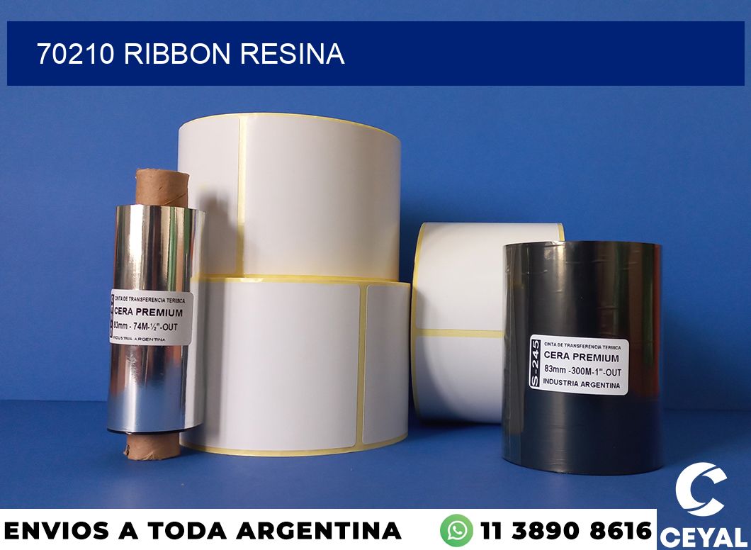 70210 ribbon resina