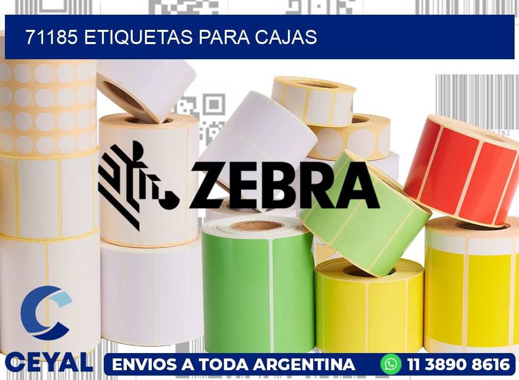 71185 etiquetas para cajas