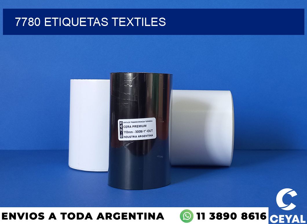 7780 etiquetas textiles