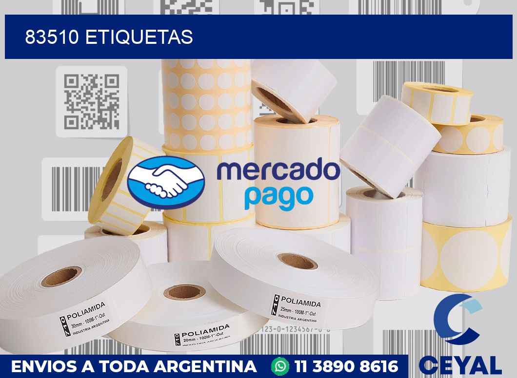 83510 etiquetas
