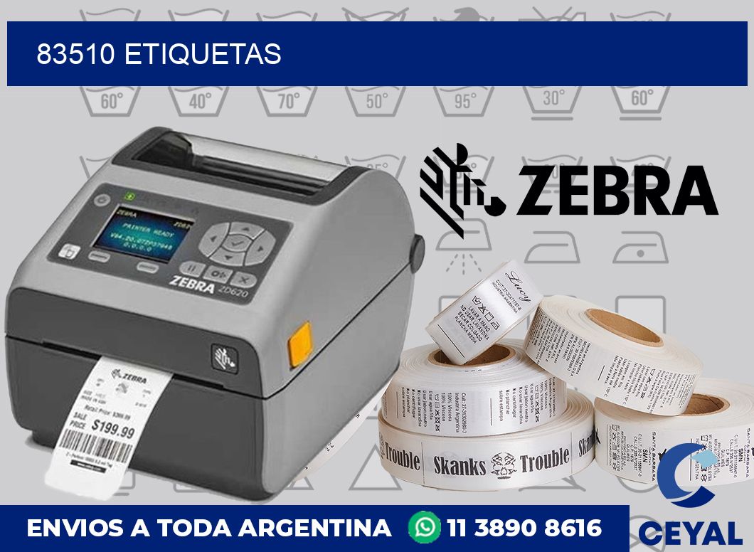 83510 etiquetas