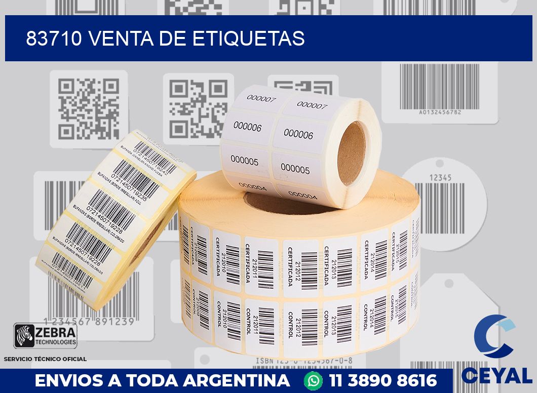83710 Venta de etiquetas
