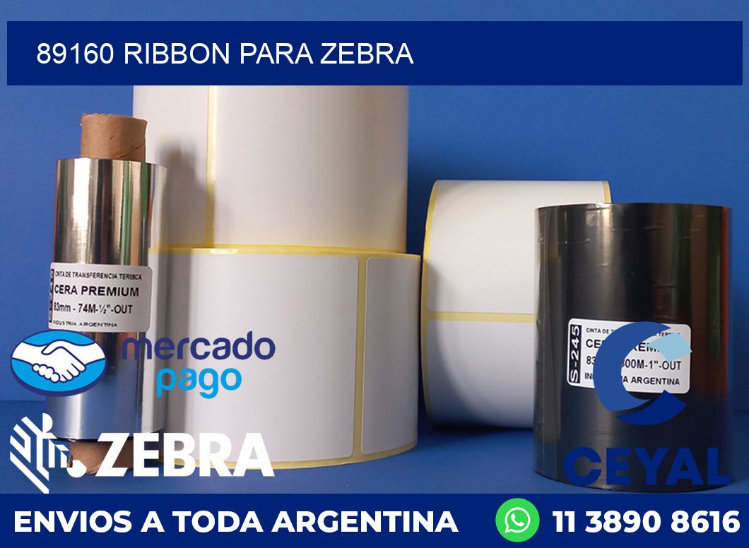 89160 ribbon para zebra