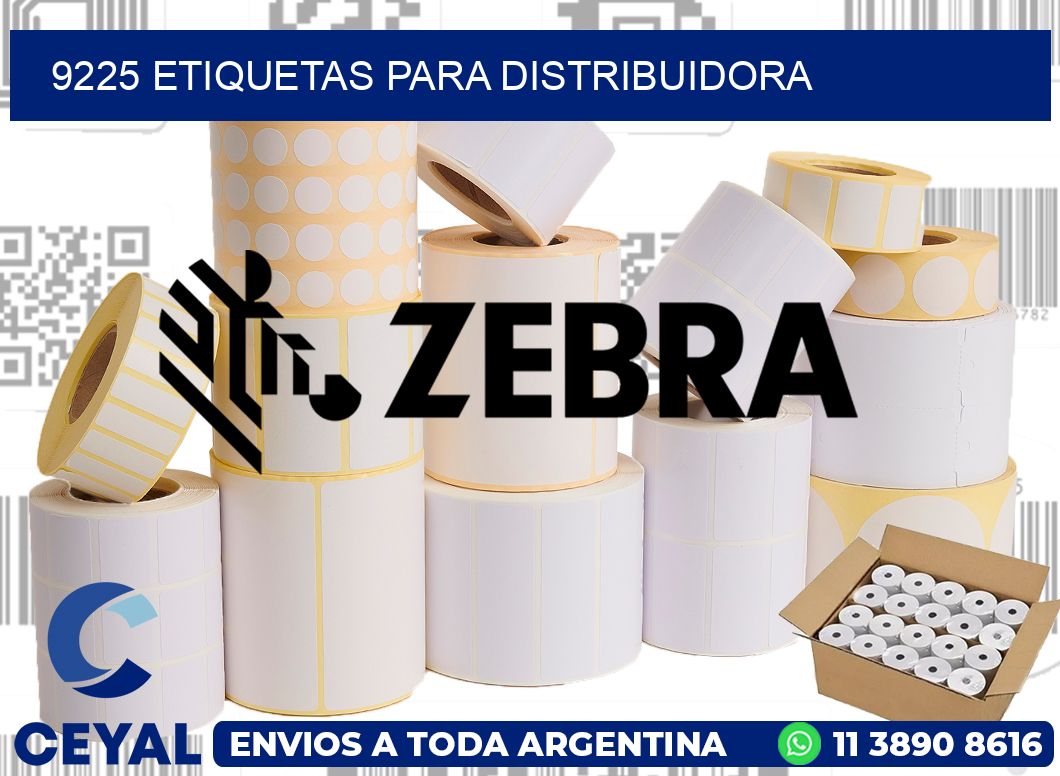 9225 etiquetas para distribuidora