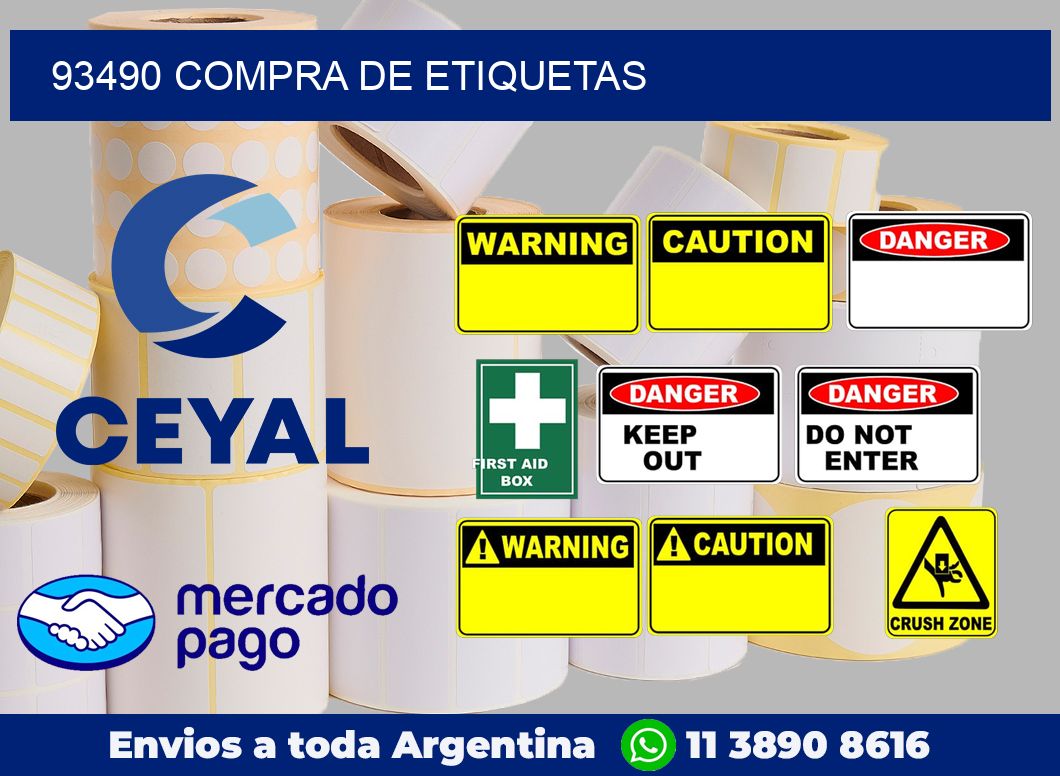 93490 Compra de etiquetas