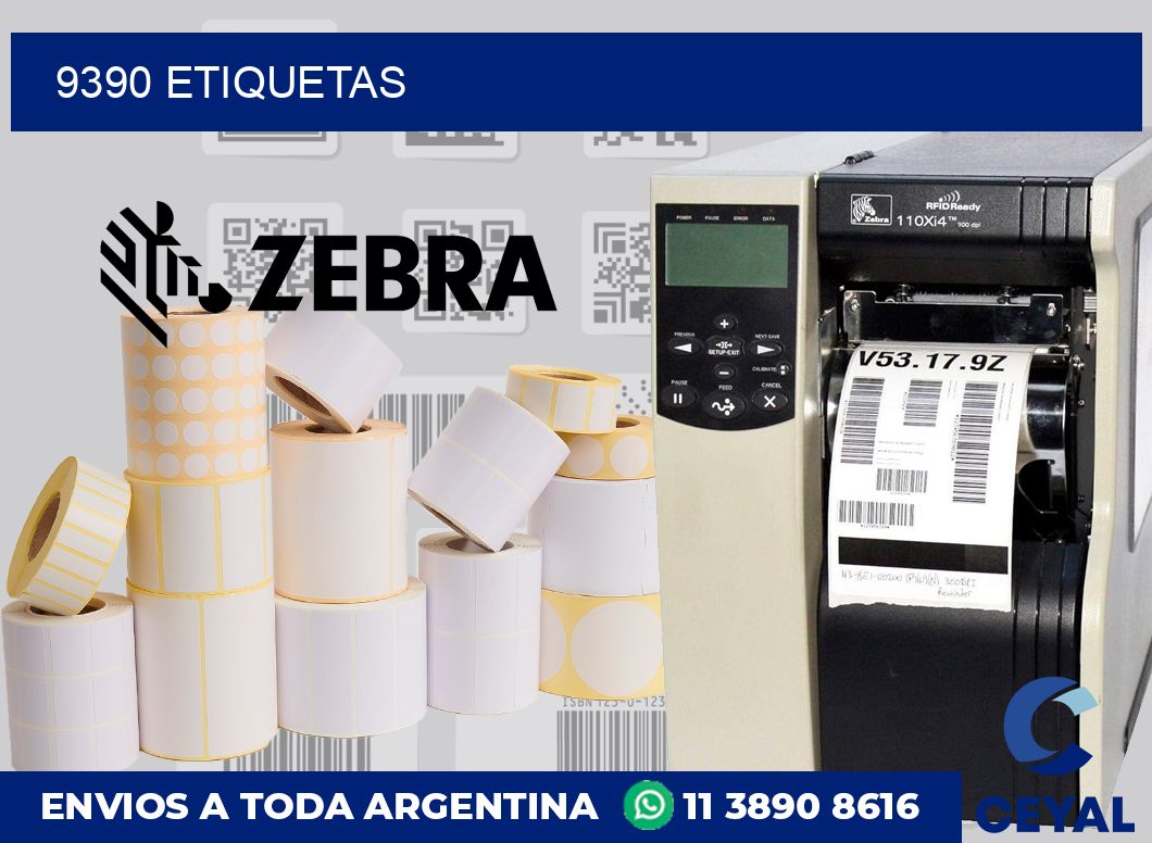 9390 etiquetas