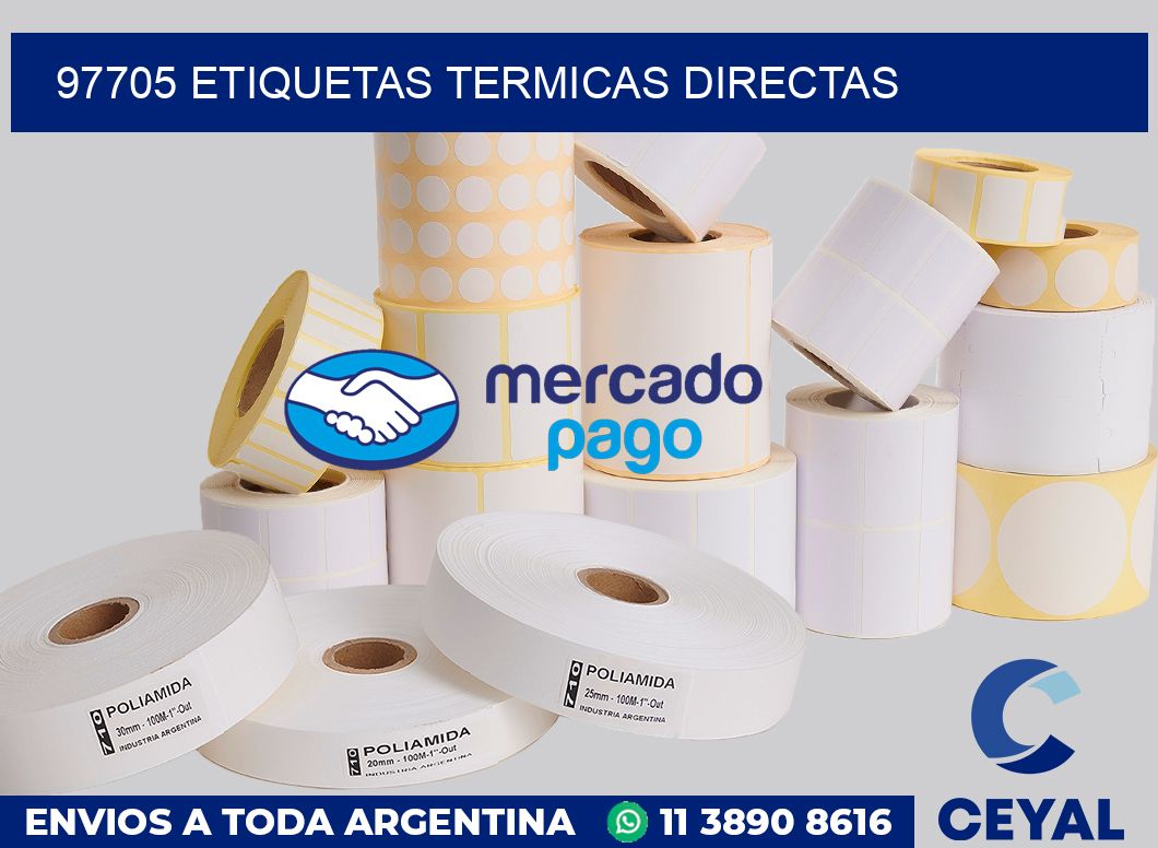 97705 Etiquetas termicas directas