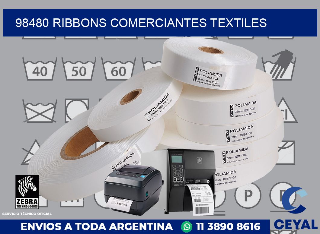 98480 ribbons comerciantes textiles