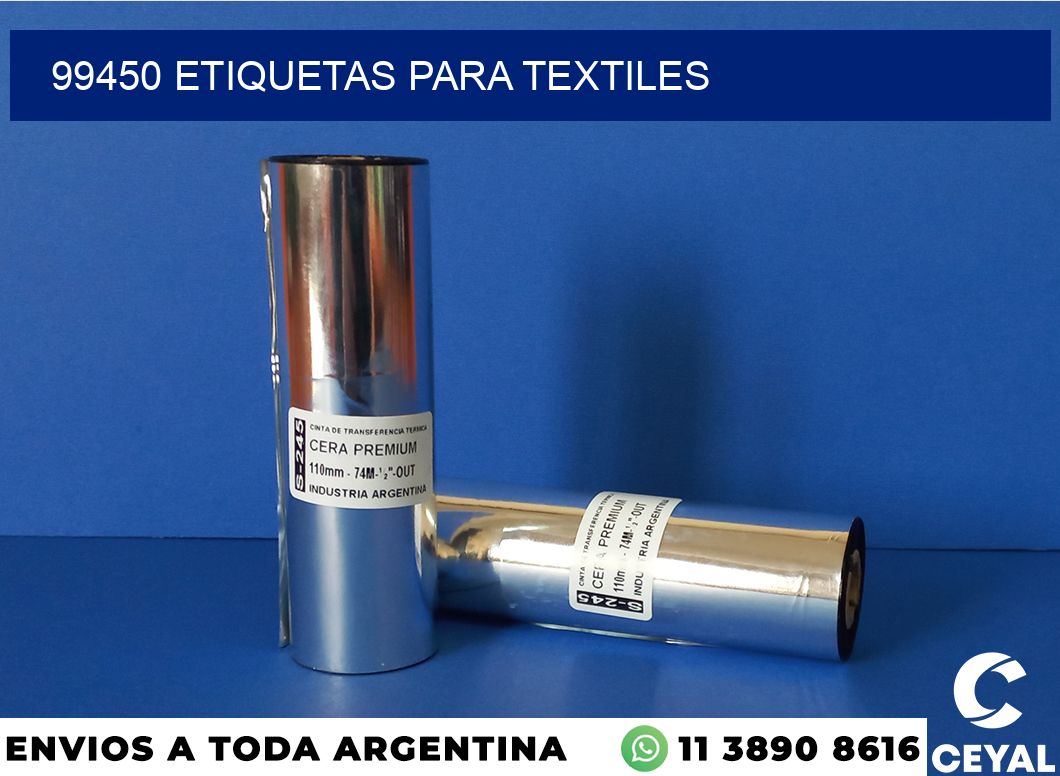 99450 etiquetas para textiles
