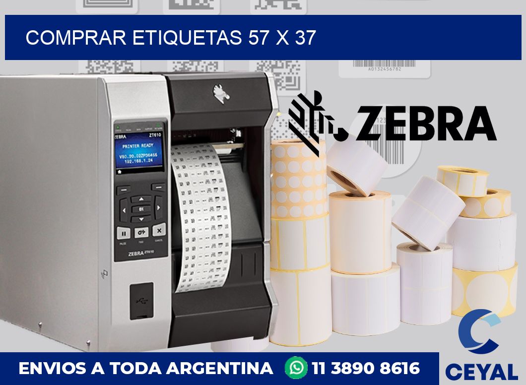 Comprar etiquetas 57 x 37