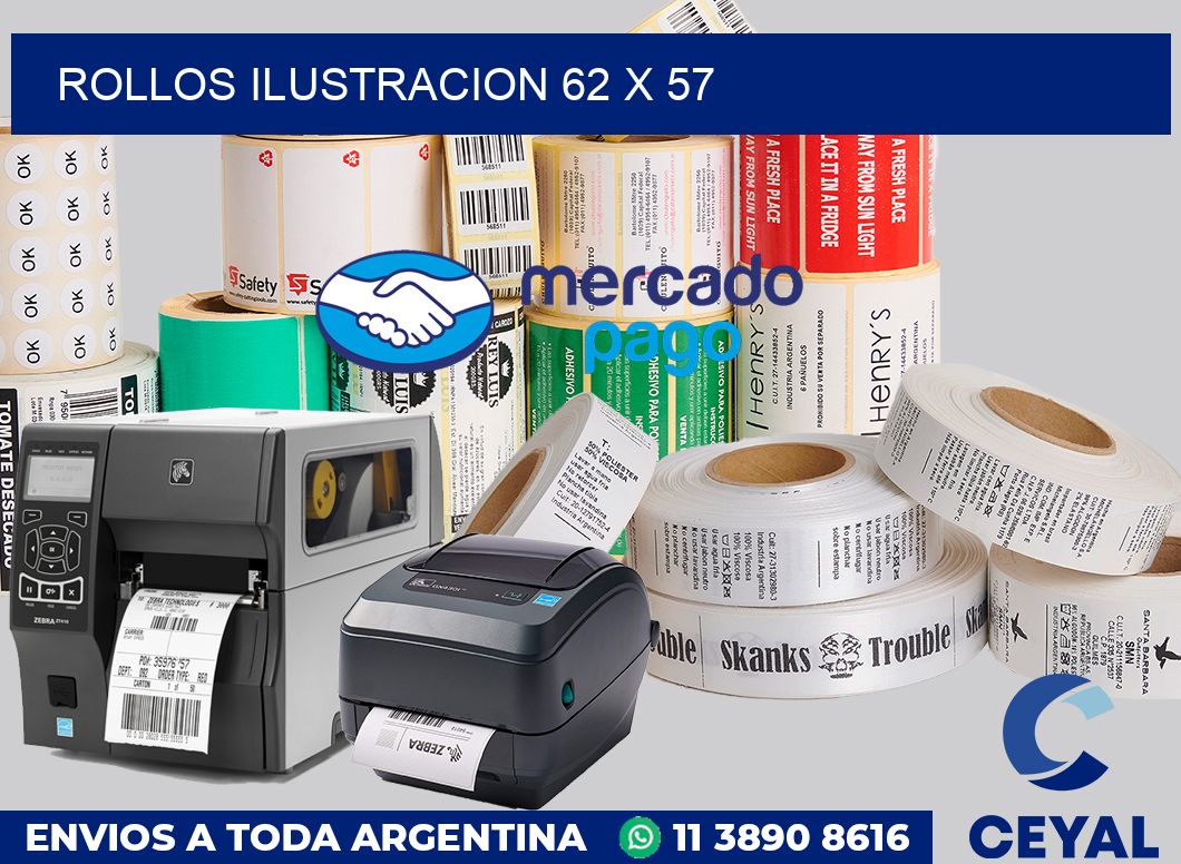 Rollos ilustracion 62 x 57